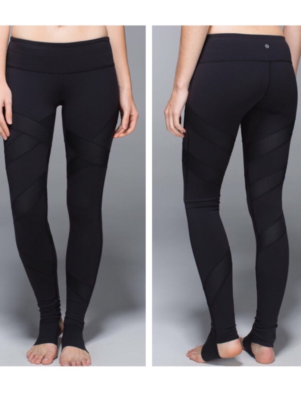 lululemon athletica Cire Wrap Wunder Unders Leggings! Pilates , Barre, etc..Sz 8